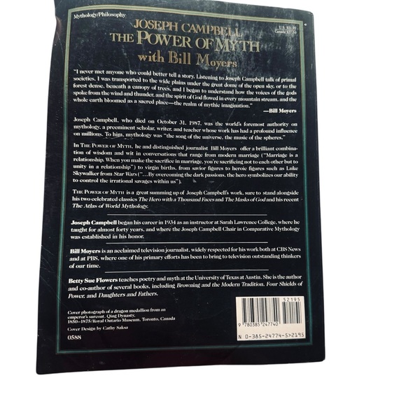 The Power of Myth. Book by Joseph Campbell. - Picture 5 of 5